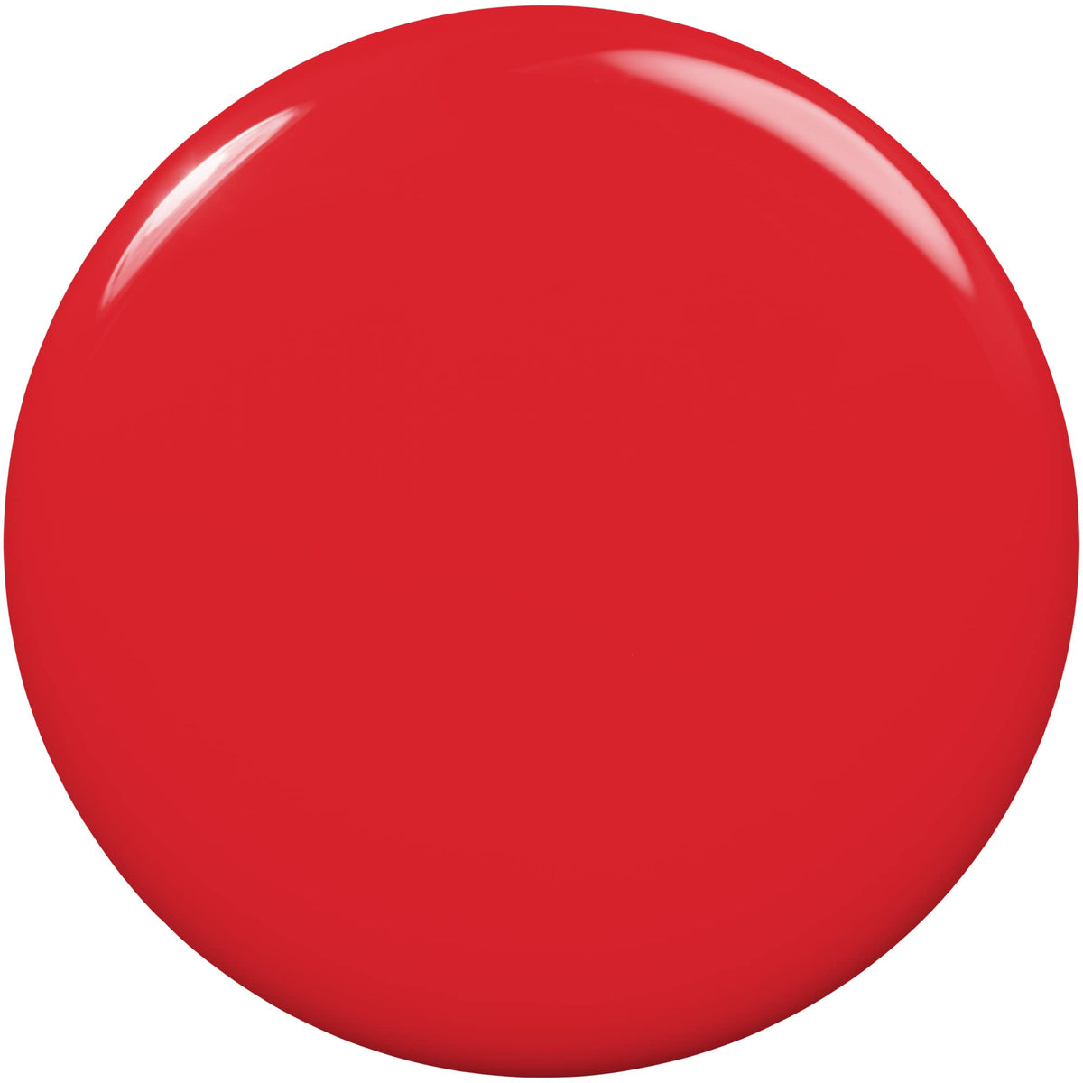 essie Gel Couture Long-Lasting Nail Polish vibrant red side view