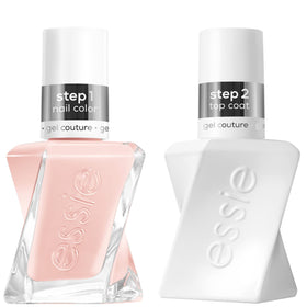 essie Gel Couture Longwear Nail Polish Kit in Sheer Nude Pink front view