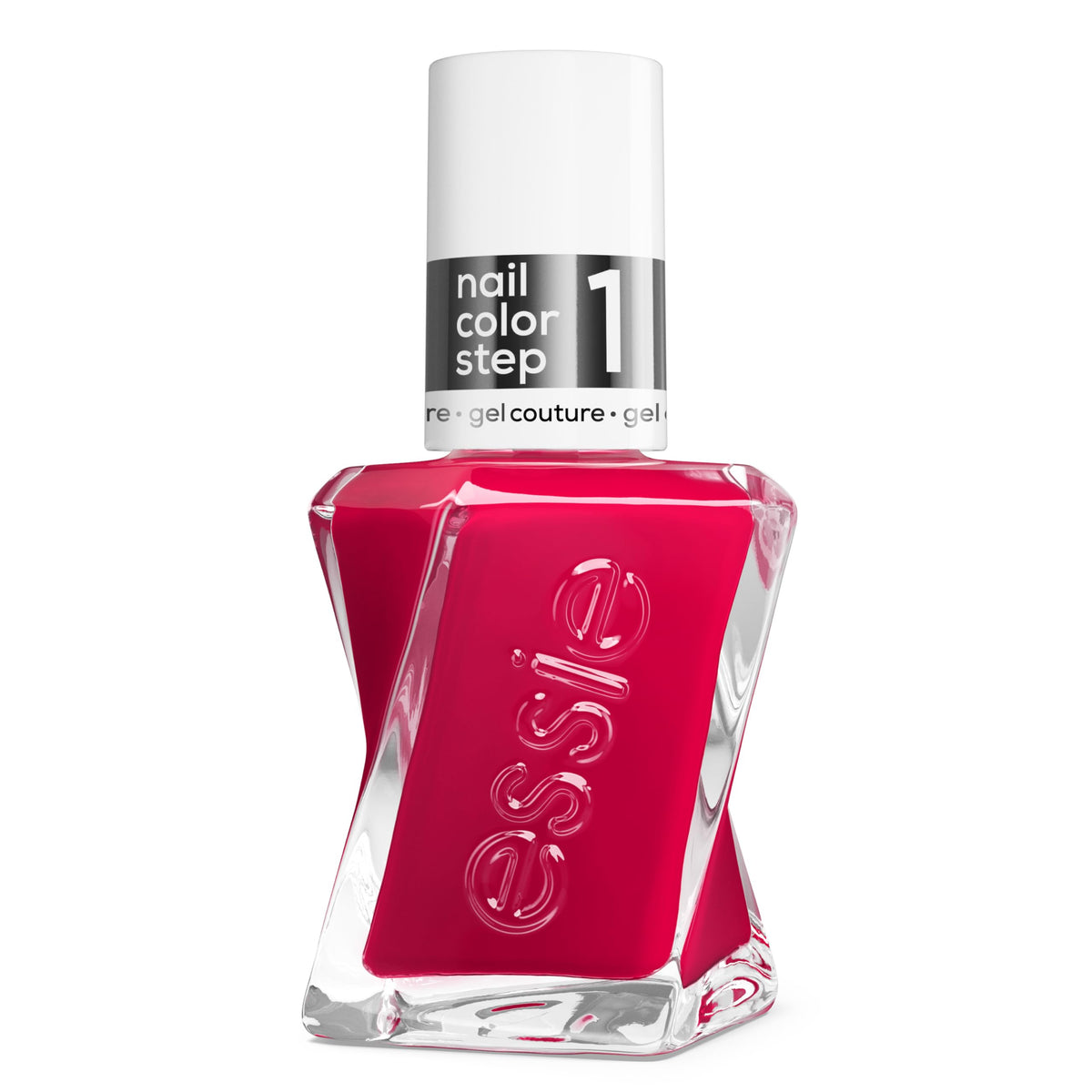 essie Gel Couture Nail Polish Deep Magenta front view