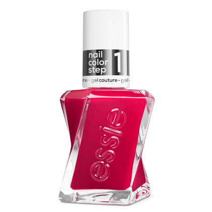 essie Gel Couture Nail Polish Deep Magenta front view
