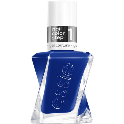 essie Gel Couture Nail Polish Electric Blue front view