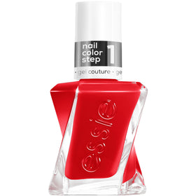 essie Gel Couture Nail Polish electric poppy vermillion front view