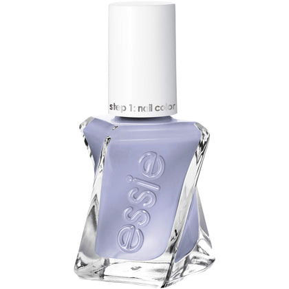 essie Gel Couture Once Upon A Time gray nail polish bottle front view
