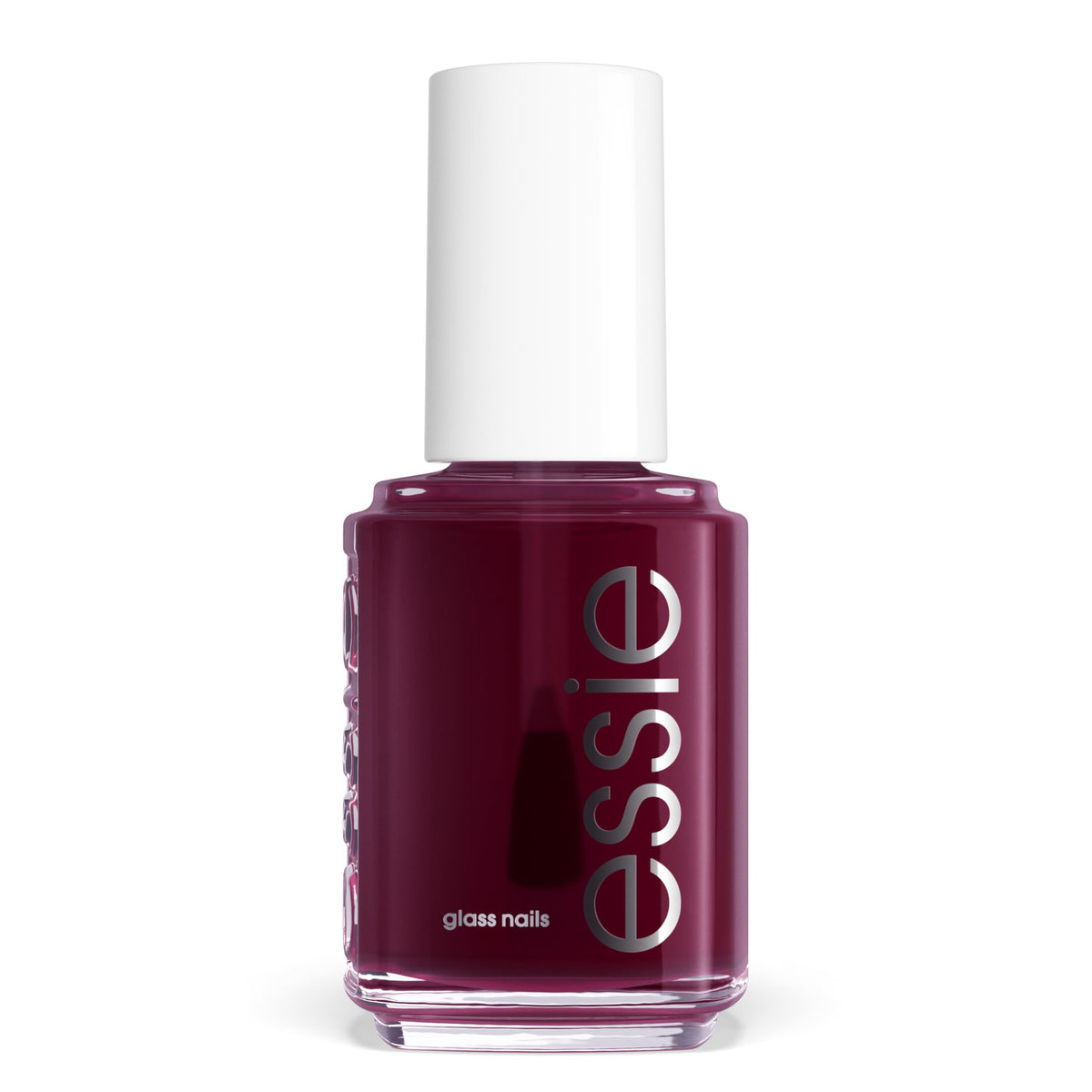 essie Glass Nails Translucent Purple Nail Polish front view