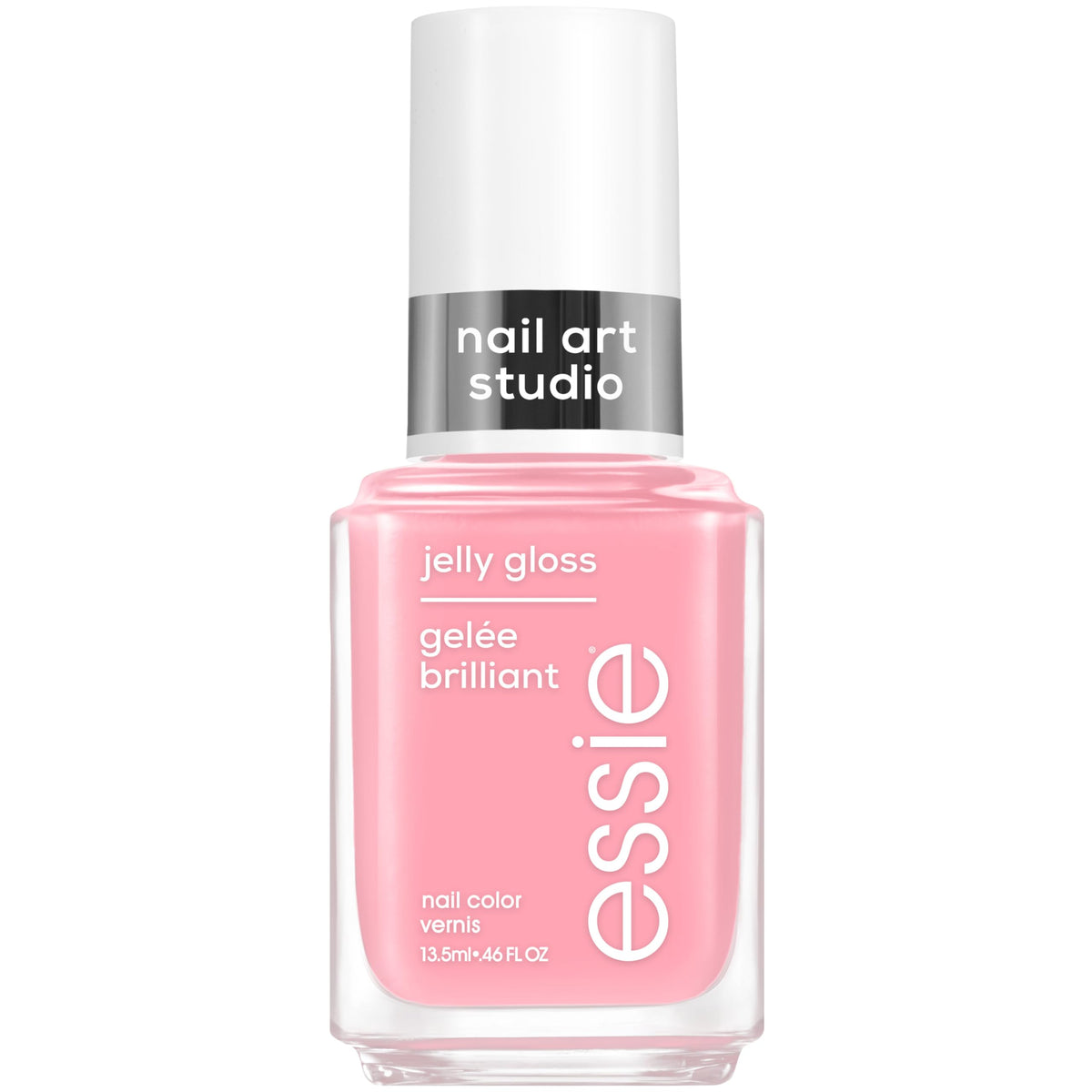 essie Jelly Gloss Nail Polish 0.46 Fl Oz sheer pink front view