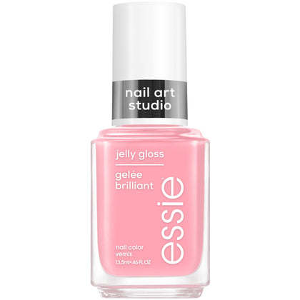 essie Jelly Gloss Nail Polish 0.46 Fl Oz sheer pink front view