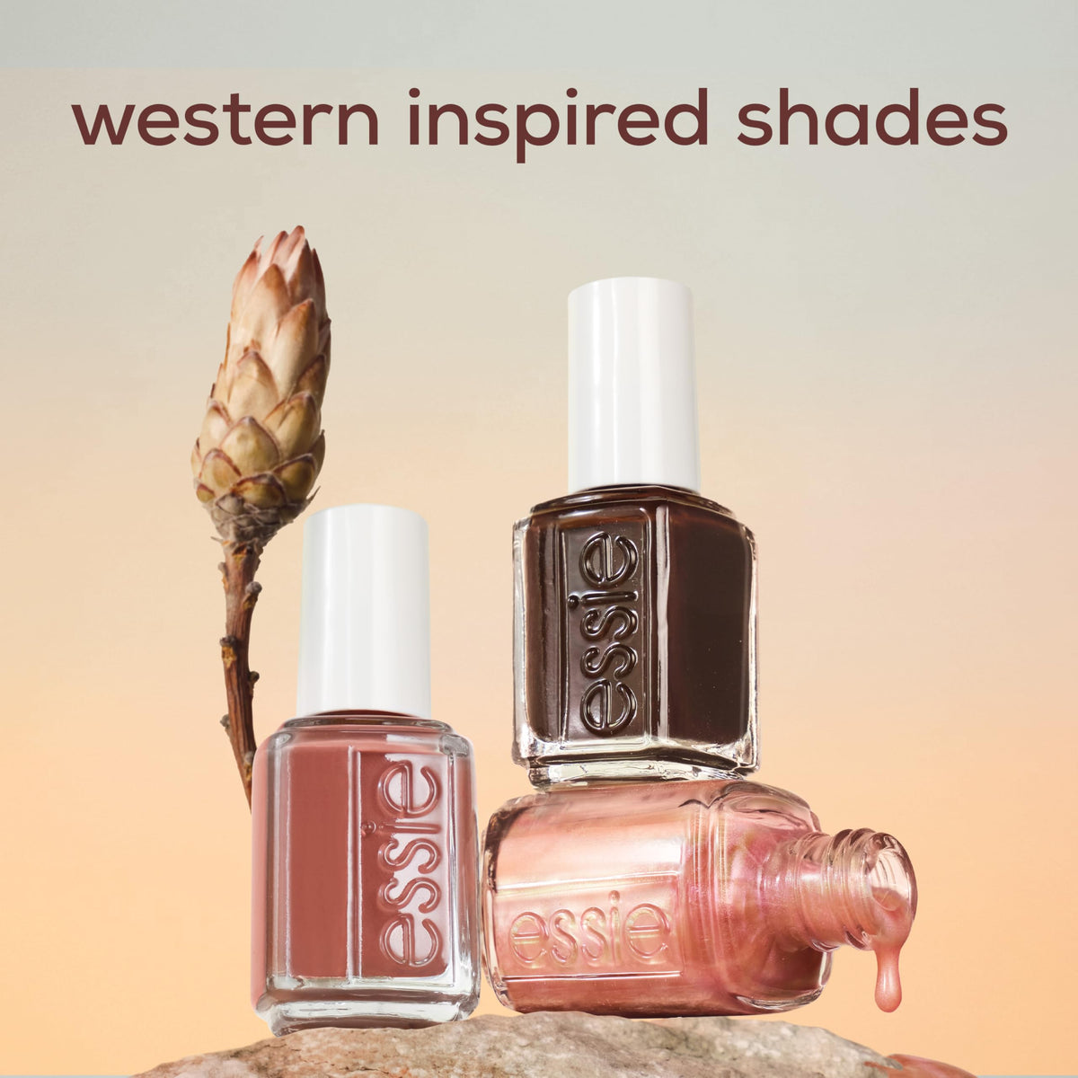 essie Jelly Gloss Nail Polish Boho Rodeo with a glossy finish