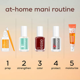 essie Jelly Gloss Nail Polish Boho Rodeo with other nail polish shades