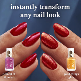 essie Nail Polish Disney's Snow White Good Things Glow with other polishes