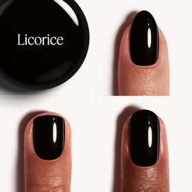 essie Nail Polish Licorice with easy-glide brush