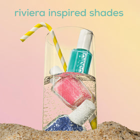 essie Slushy Sun Jelly Polish close-up showing texture