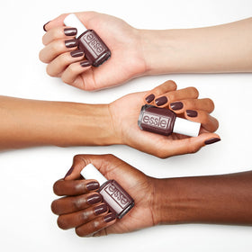 essie UnGuilty Pleasures nail polish brush close-up