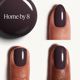 essie UnGuilty Pleasures nail polish on a manicure table