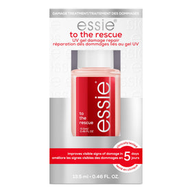 essie UV Gel Damage Repair front view with shiny finish