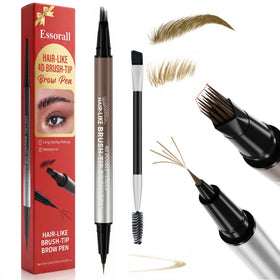 Essorall 2-in-1 Microblading Eyebrow Pencil Light Brown front view