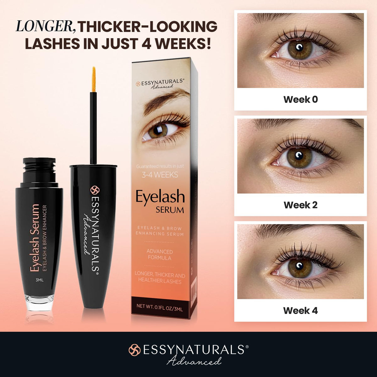 EssyNaturals Eyelash Growth Serum applicator tip