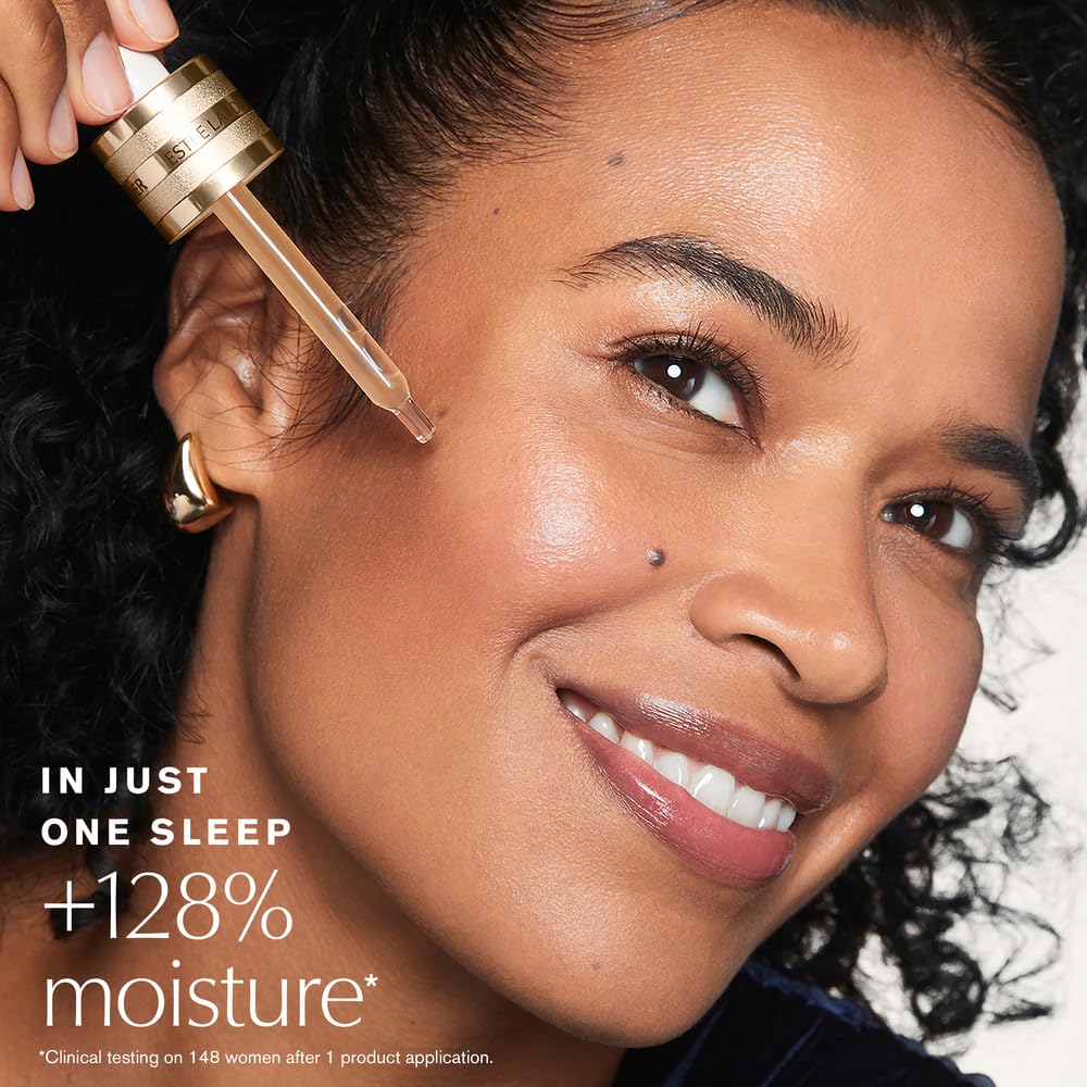 Estée Lauder Advanced Night Repair Serum bottle with dropper