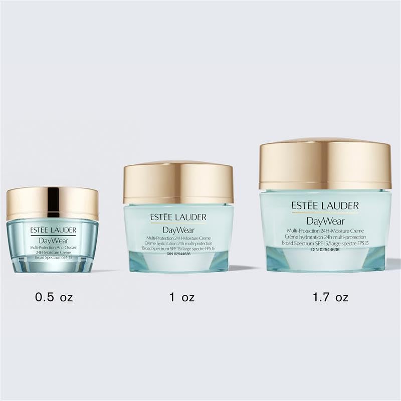 Estée Lauder DayWear Multi-Protection Moisturizer with SPF 15 label