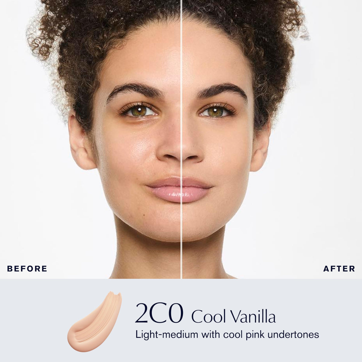 Estée Lauder Double Wear Foundation 2C0 Cool Vanilla bottle side view