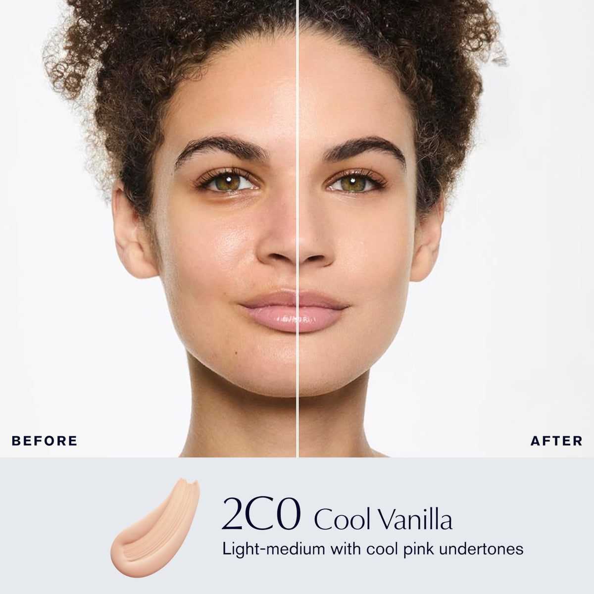 Estée Lauder Double Wear Foundation 2C0 Cool Vanilla side view