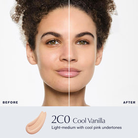 Estée Lauder Double Wear Foundation 2C0 Cool Vanilla side view