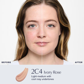 Estée Lauder Double Wear Foundation 2C4 Ivory Rose back view