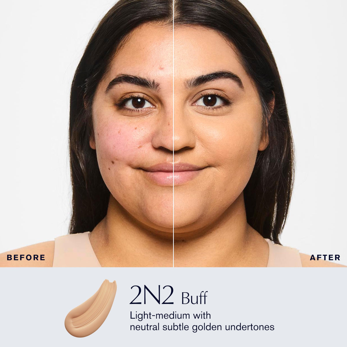 Estée Lauder Double Wear Foundation 2N2 Buff bottle close-up