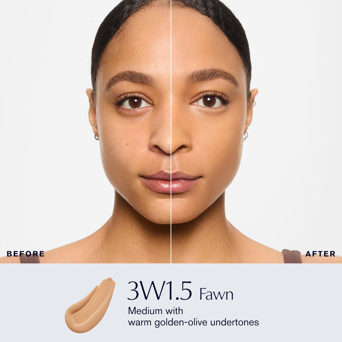 Estée Lauder Double Wear Foundation 3W1.5 Fawn bottle side view