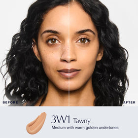 Estée Lauder Double Wear Foundation 3W1 Tawny bottle side view