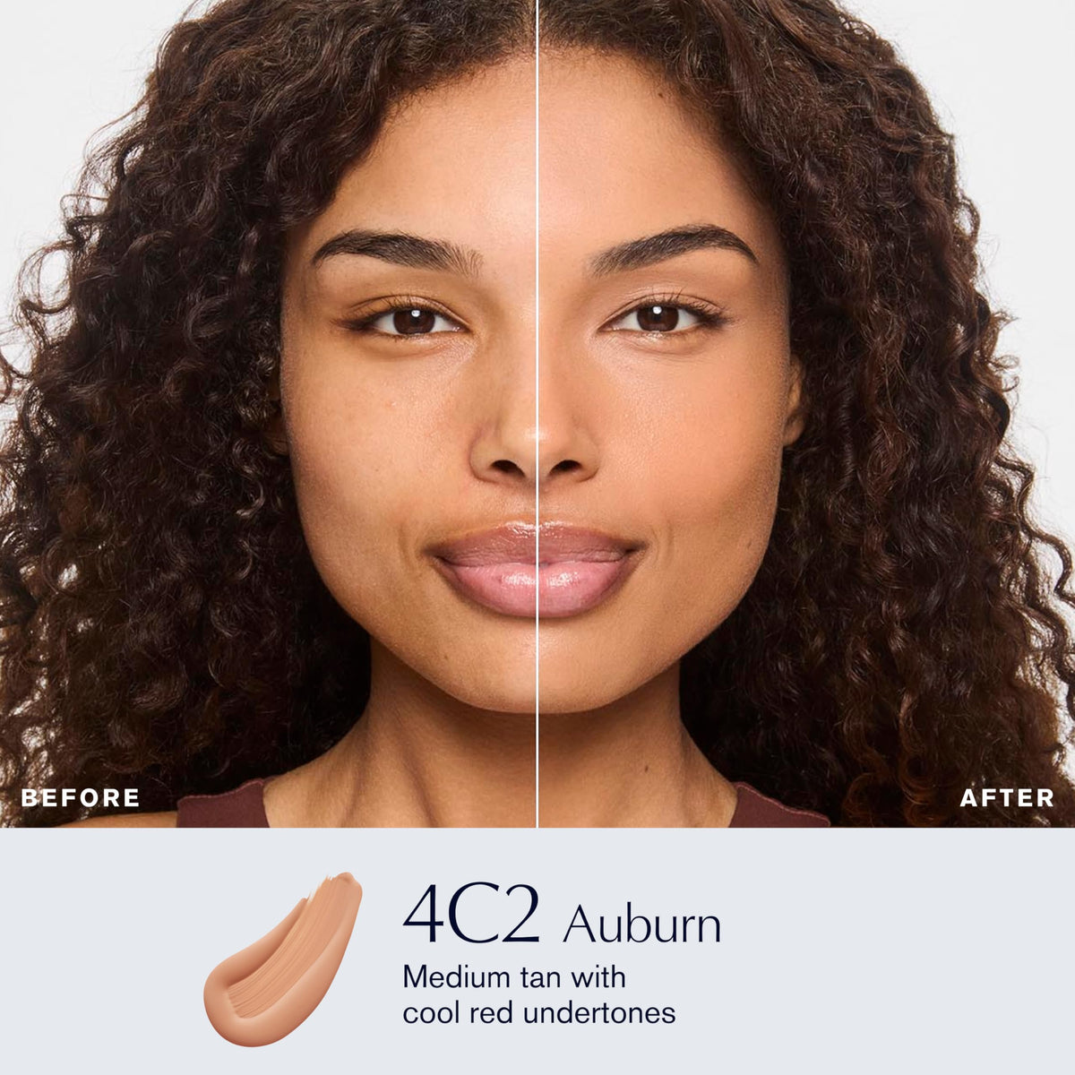 Estée Lauder Double Wear Foundation 4C2 Auburn bottle side view
