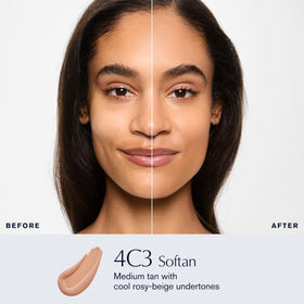 Estée Lauder Double Wear Foundation 4C3 Softan bottle side view