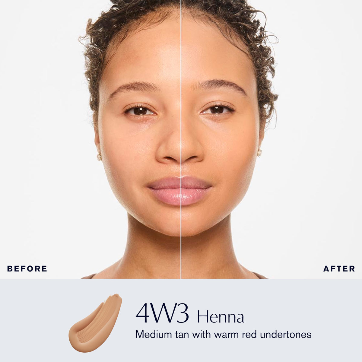 Estée Lauder Double Wear Foundation 4W3 Henna side view