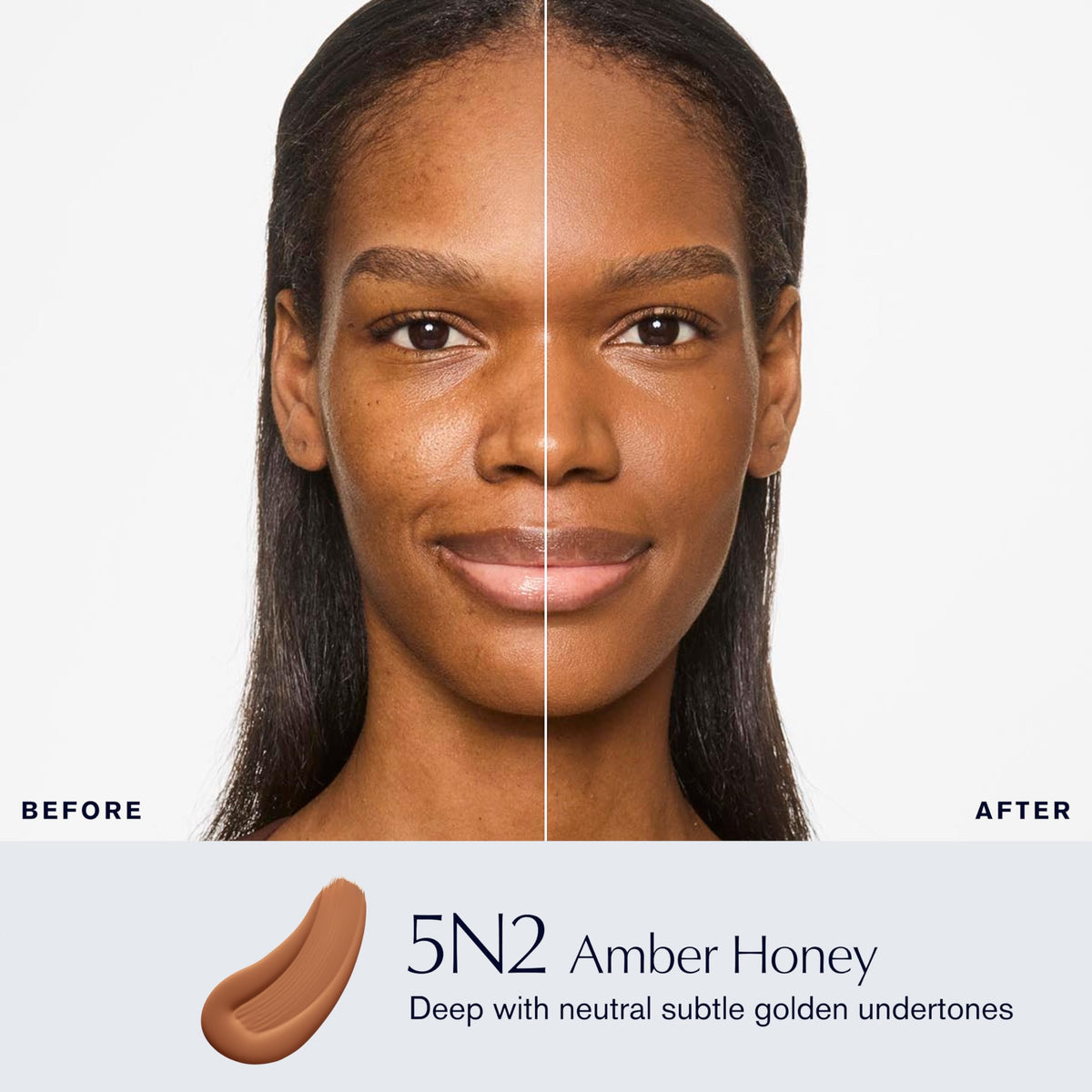 Estée Lauder Double Wear Foundation 5N2 Amber Honey bottle side view