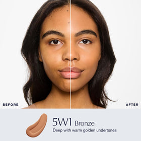 Estée Lauder Double Wear Foundation 5W1 Bronze back view