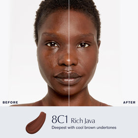 Estée Lauder Double Wear Foundation 8C1 Rich Java bottle with cap