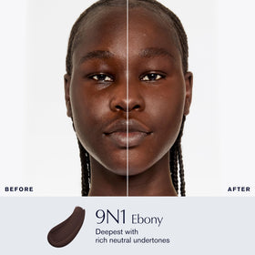 Estée Lauder Double Wear Foundation 9N1 Ebony back view