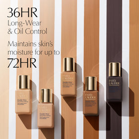 Estée Lauder Double Wear Foundation application on skin