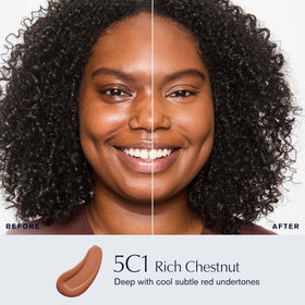 Estée Lauder Double Wear Foundation Mini 5C1 Rich Chestnut back view