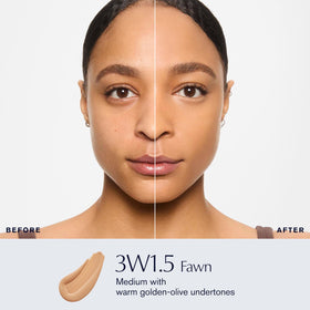 Estée Lauder Double Wear Foundation texture on skin
