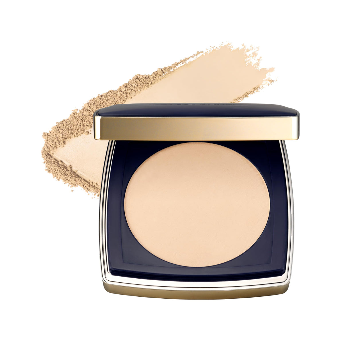 Estée Lauder Double Wear Matte Face Powder Foundation 1W2 Sand front view