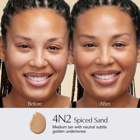 Estée Lauder Futurist Hydra Rescue Foundation 4N2 Spiced Sand packaging