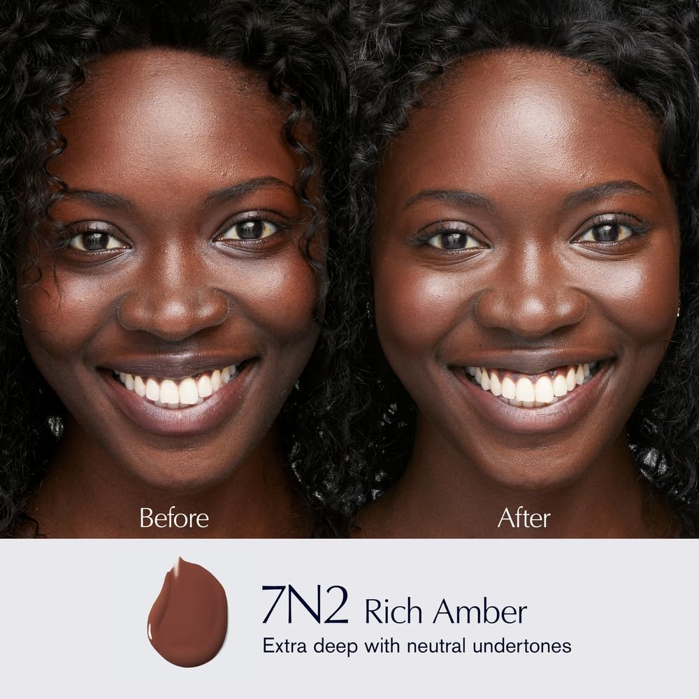 Estée Lauder Futurist Hydra Rescue Foundation 7N2 Rich Amber packaging