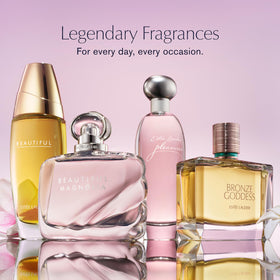 Estée Lauder Pleasures Eau de Parfum with flowers