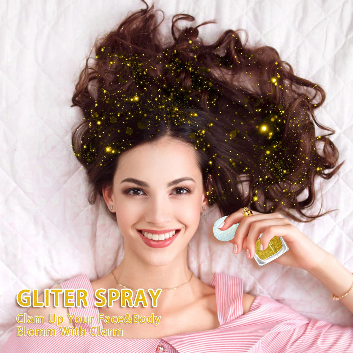 Etercycle Body Glitter Spray packaging details