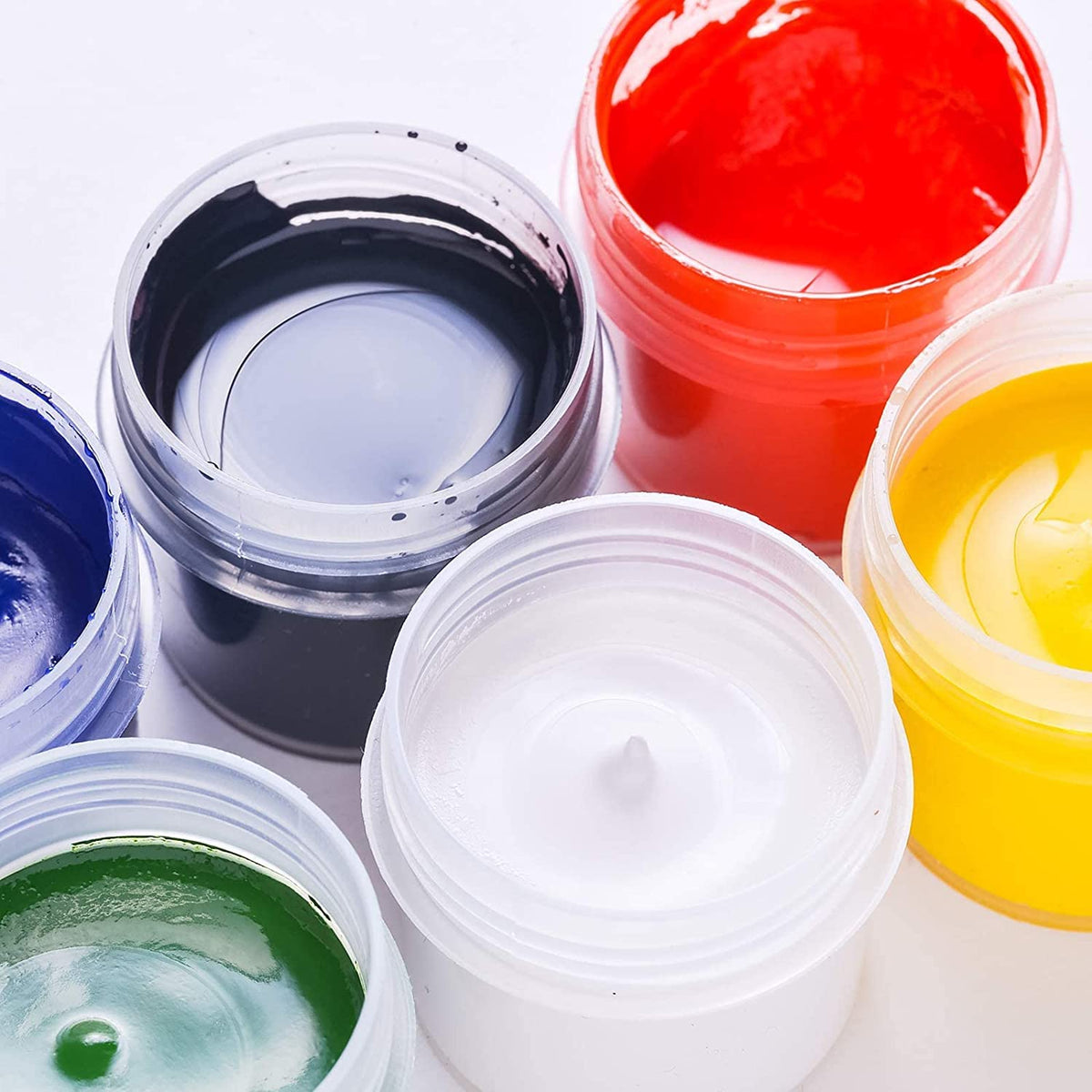 Eternal Moment clear jars with foam liners close-up