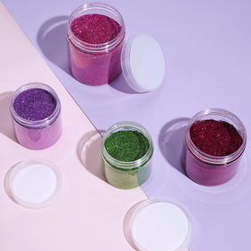 Eternal Moment jars with various beauty products inside