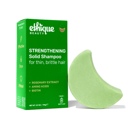 Ethique Rosemary & Amino Acids Shampoo Bar front view