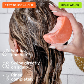 Ethique Volumizing Shampoo Bar with conditioner bar set