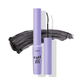 ETUDE Curl Fix Mascara black slim brush front view