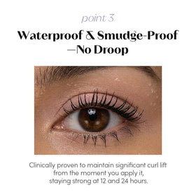 ETUDE Curl Fix Mascara waterproof test